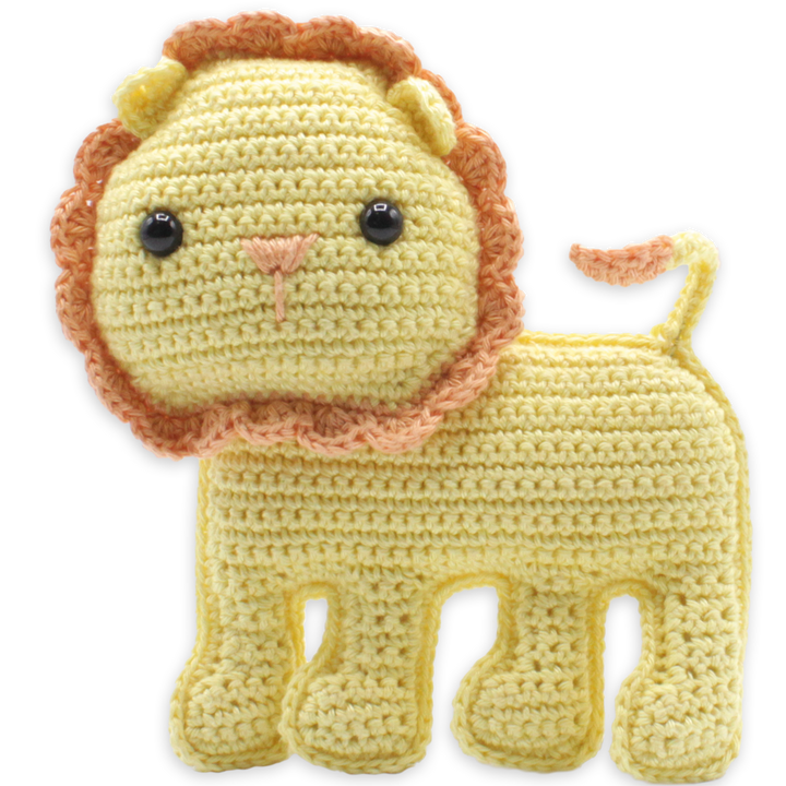 Hardicraft USA - DIY Crochet Kit - Luca Lion