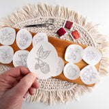 Olmsted Needlework Co. - Stick and Stitch Berry Embroidery Patterns - Pisgah Needleworks