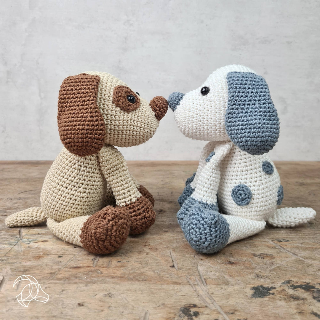 Hardicraft USA - DIY Crochet Kit - Brix Puppy - Pisgah Needleworks