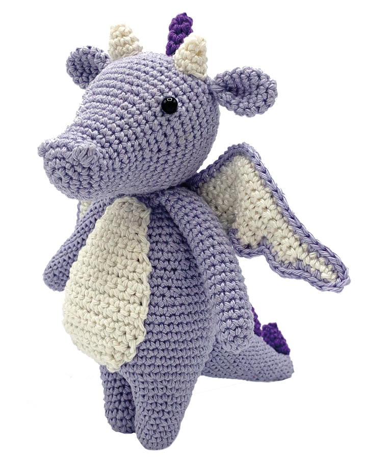 Hardicraft USA - DIY Crochet Kit - Syl Dragon - Pisgah Needleworks