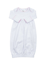 Southern Proper Blanks - Gowns - Picot Trim: 0-6 Month / Light Pink - Pisgah Needleworks