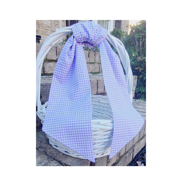 THE ROYALTY COLLECTION - Gingham Sash: Orange / 54 inch