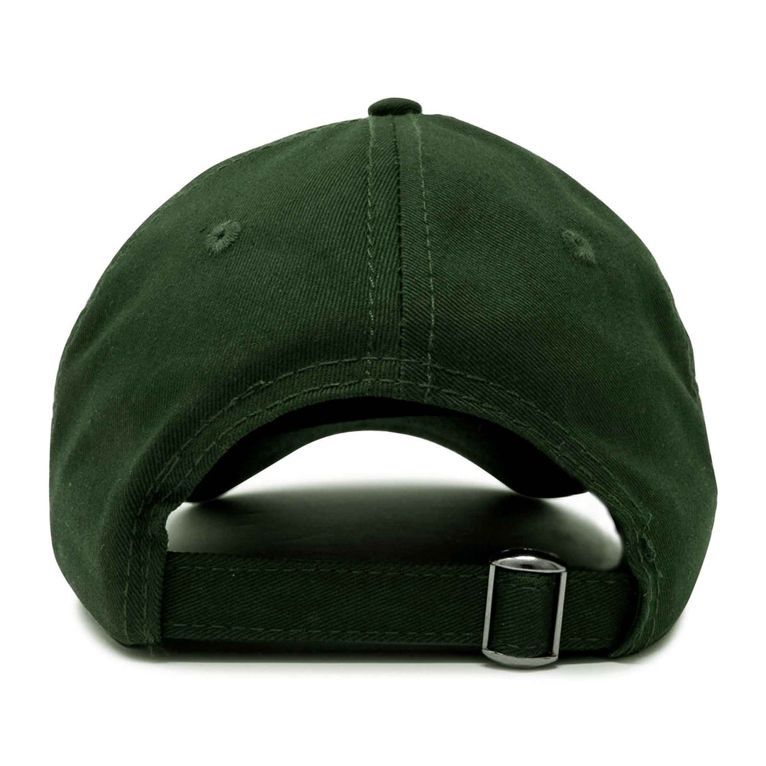 Dalix - DALIX Unisex Unstructured Cotton Cap Adjustable Plain Hat: White - Pisgah Needleworks