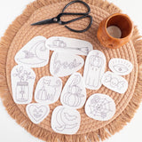 Olmsted Needlework Co. - Stick & Stitch Halloween Embroidery Patterns - Pisgah Needleworks