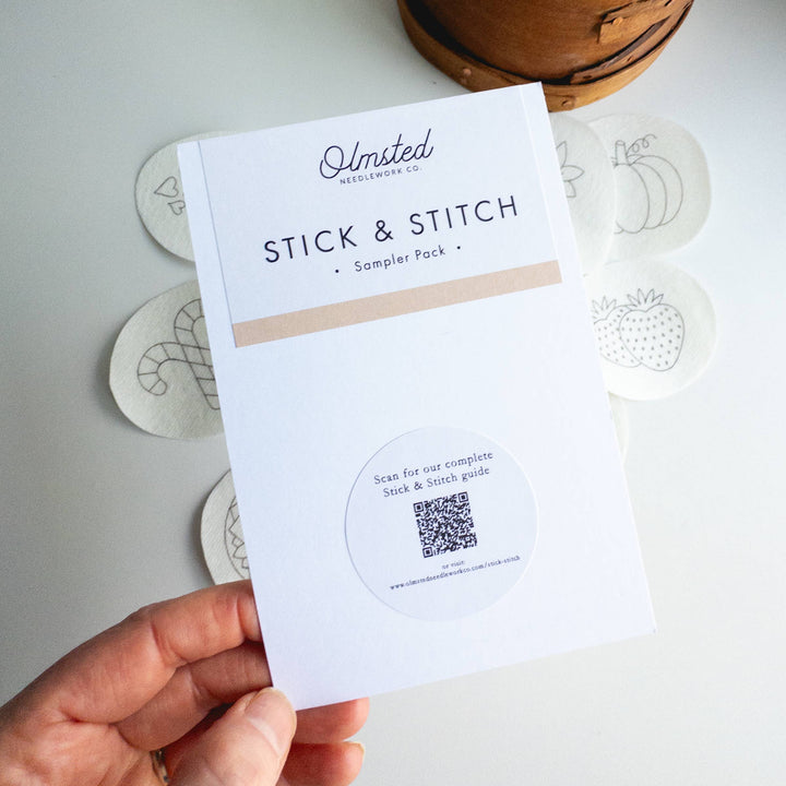 Olmsted Needlework Co. - Stick and Stitch Embroidery Sampler Patterns - Pisgah Needleworks