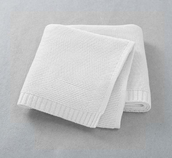 Southern Proper Blanks - Blanket - Cotton Nap Time: White - Pisgah Needleworks