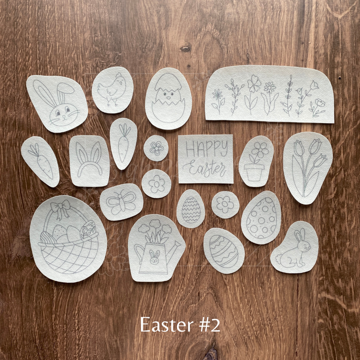 Eight22Crafts - Easter Stick and Stitch Embroidery Designs: Easter 