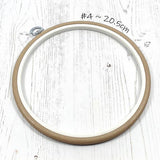 Nurge - Nurge Flexi Hoops Round 20.5cm (8"): Sand - Pisgah Needleworks