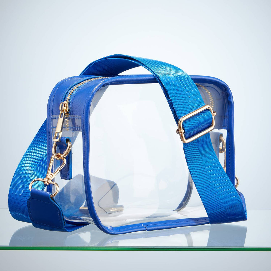 Lilla Haven - Game Day Clear Crossbody Bag: Gold / One / 4YG79001 - Pisgah Needleworks