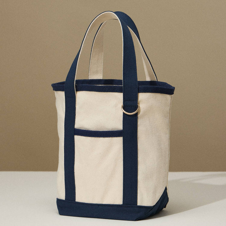 Lilla Haven - EcoCharm Cotton Everywhere-Carry Canvas Tote Bag -Small Size: Light Blue / One-size / 5DG78049 - Pisgah Needleworks