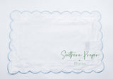 Southern Proper Blanks - Pillowcase - Scalloped edge: White / 12”x 20” - Pisgah Needleworks
