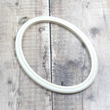 Nurge - 14.5 x 19cm (51/2 x 71/2") Nurge Flexi Hoops Oval: Sand - Pisgah Needleworks