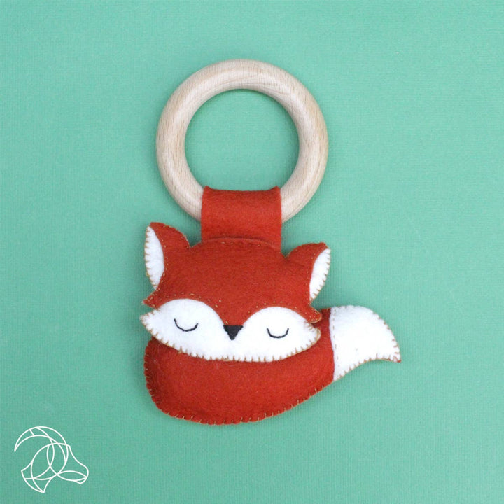 Hardicraft USA - DIY Felt Kit - Woodland Animals Rattle