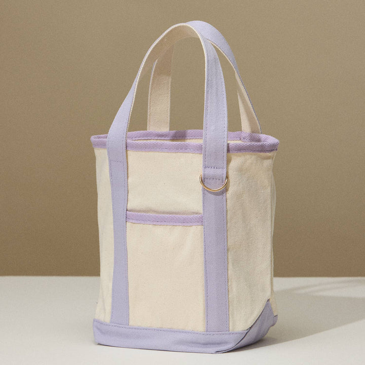 Lilla Haven - EcoCharm Cotton Everywhere-Carry Canvas Tote Bag -Small Size: Red / One-size / 5DG78049 - Pisgah Needleworks