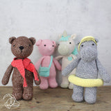 Hardicraft USA - DIY Crochet Kit - Bobbi Bear - Pisgah Needleworks