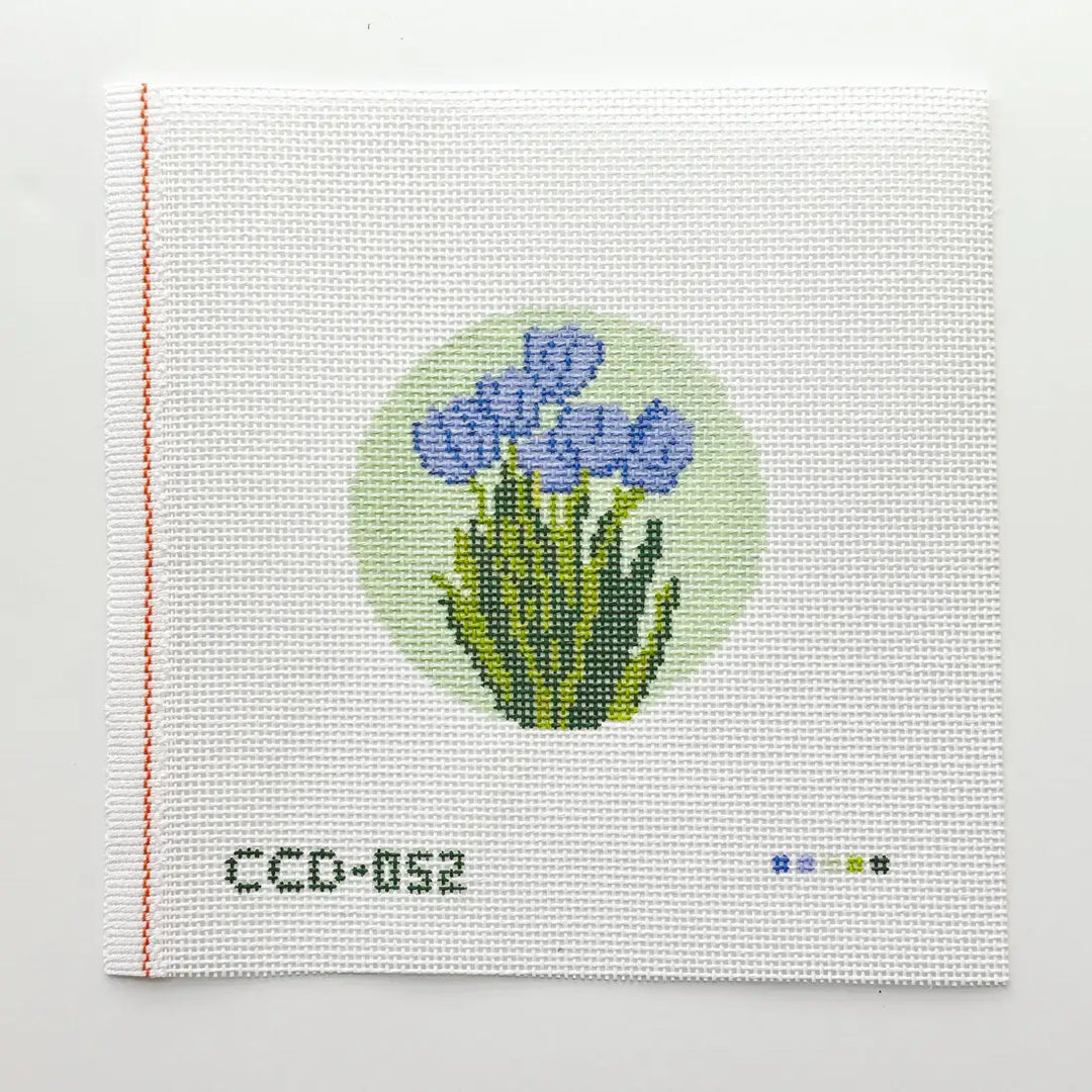 Cotswold Co Designs - Floral Needlepoint Canvas, Needlepoint Ornament Canvas - Pisgah Needleworks