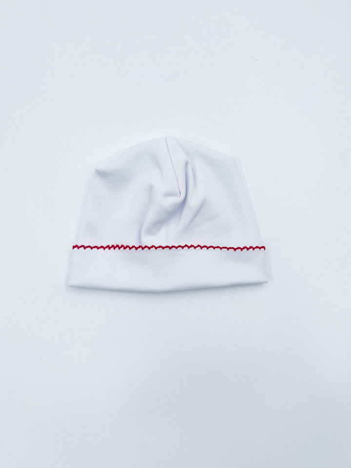 Southern Proper Blanks - Hat - Picot Trim: White w/ White trim - Pisgah Needleworks