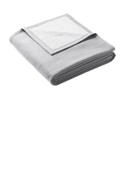 Print The Dream - Port & Company Oversized Core Fleece Sweatshirt Blanket: Heather Royal - Pisgah Needleworks