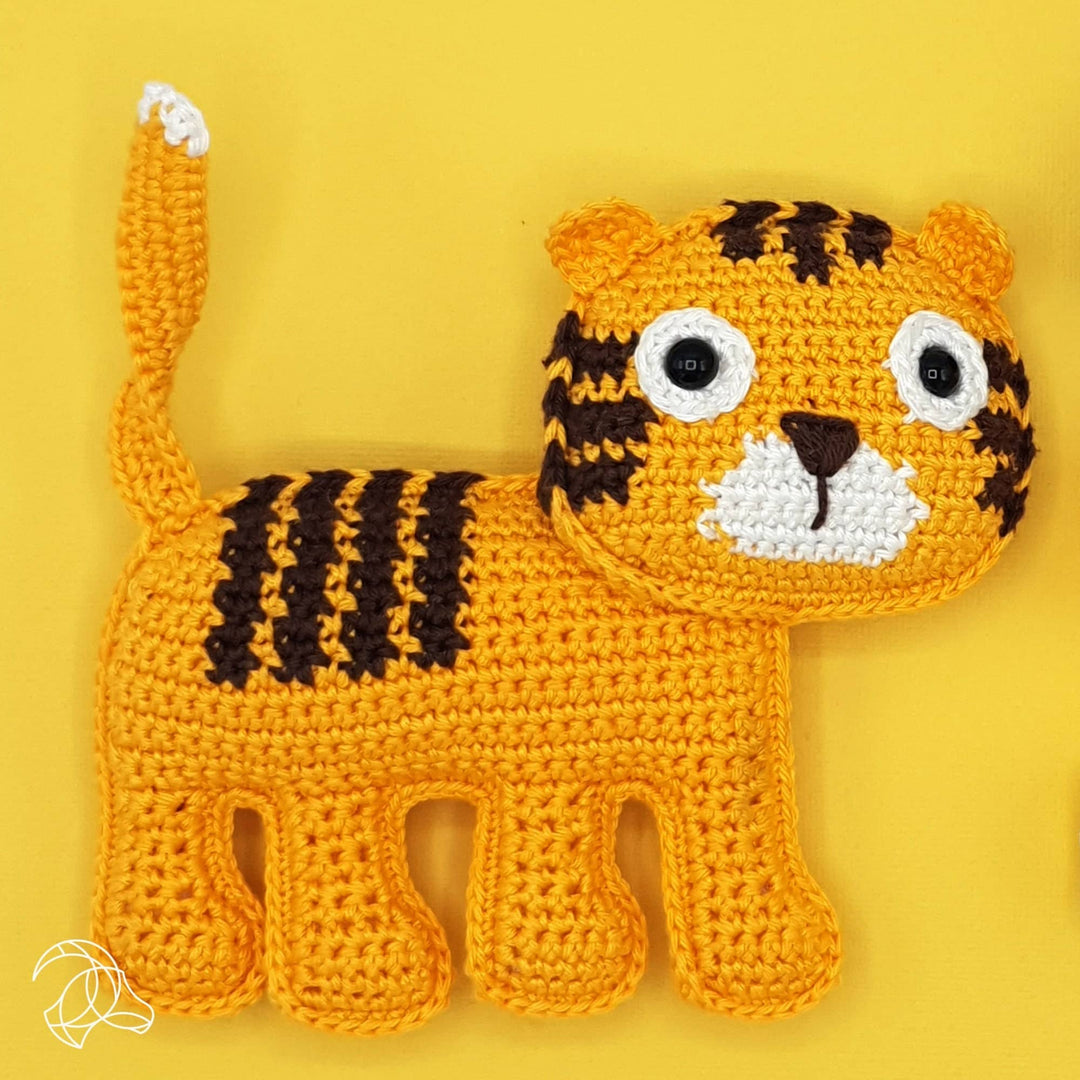 Hardicraft USA - DIY Crochet Kit - Oscar Tiger