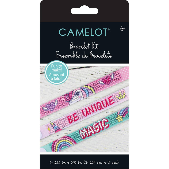 Camelot - Magical Unicorn Diamond Painting Bracelet Kit: 01 Multi