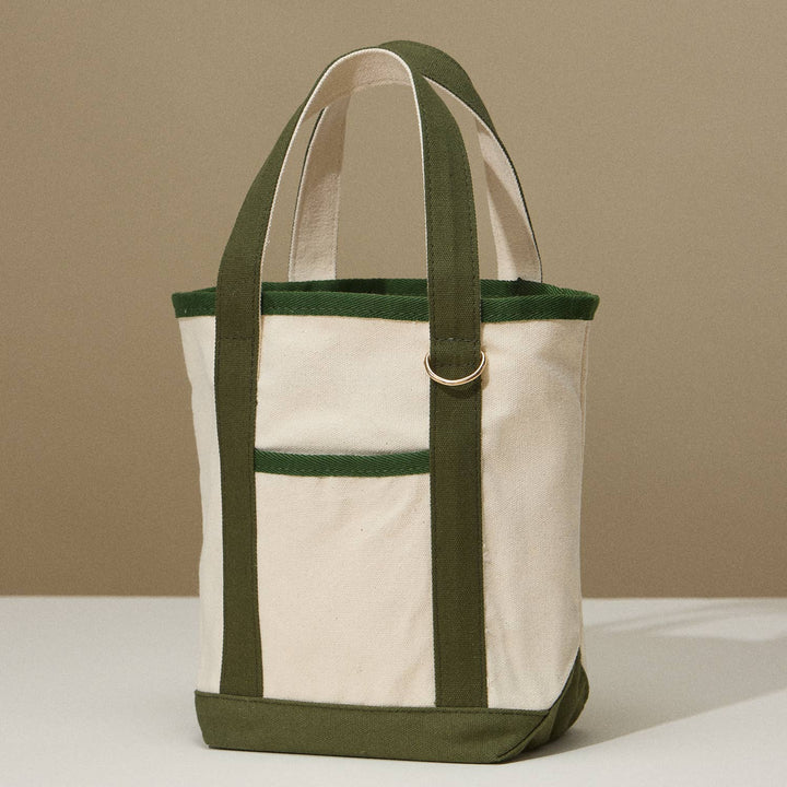 Lilla Haven - EcoCharm Cotton Everywhere-Carry Canvas Tote Bag -Small Size: Red / One-size / 5DG78049 - Pisgah Needleworks