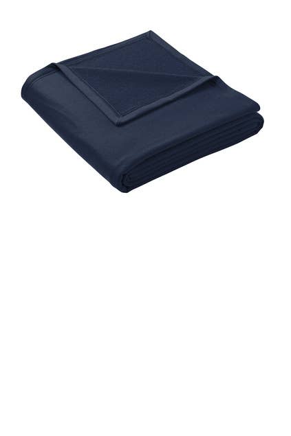 Print The Dream - Port & Company Oversized Core Fleece Sweatshirt Blanket: Heather Royal - Pisgah Needleworks