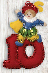 Bucilla 12 Days of Christmas Felt Ornament Kit – Set of 12 Holiday Ornaments