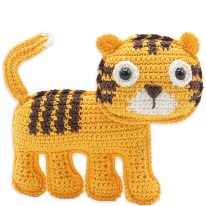 Hardicraft USA - DIY Crochet Kit - Oscar Tiger