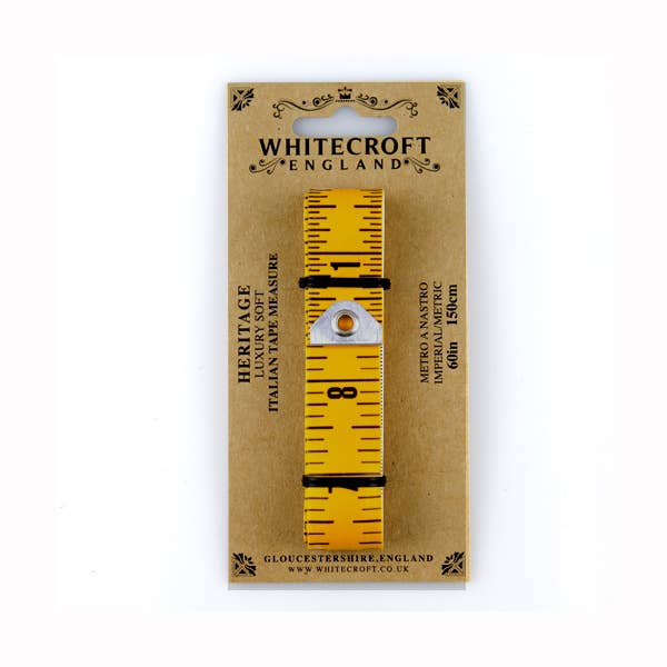 Nurge - Heritage Quality Soft Italian Tape Measure - Pisgah Needleworks