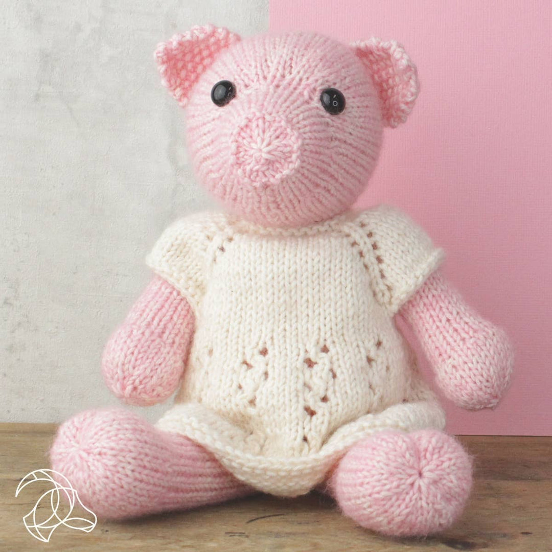 Hardicraft USA - DIY Knitting Kit - Frida Piglet - Pisgah Needleworks
