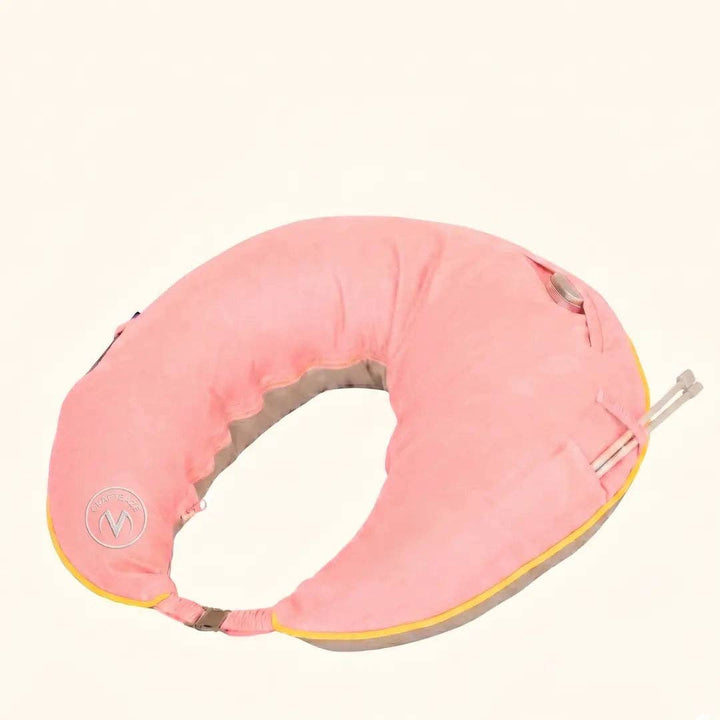 Crafteaze by Valari Maker's Pillow | Peach & Khaki Velvet