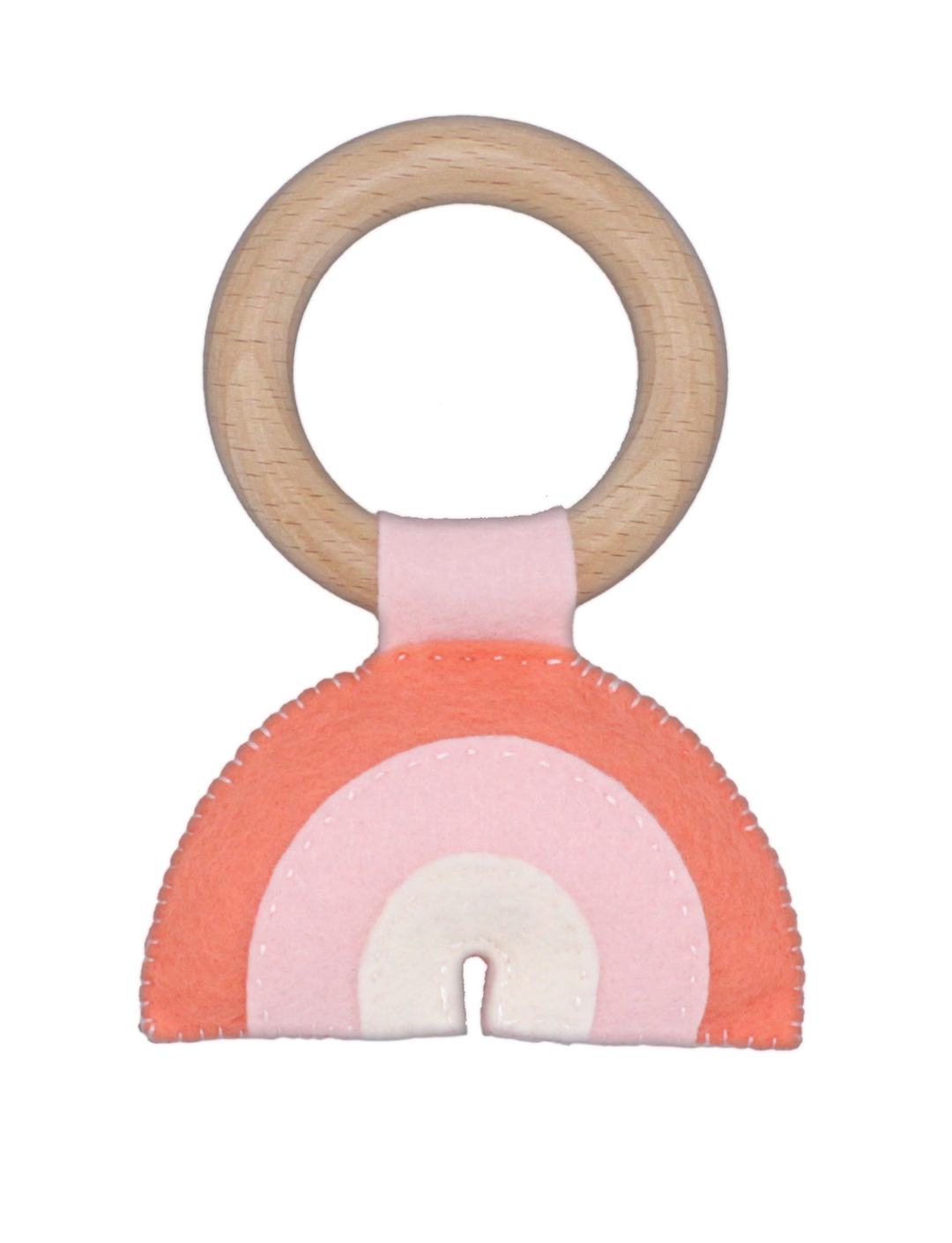 Hardicraft USA - DIY Felt Kit - Rainbow Rattle - Pink