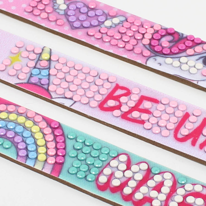 Camelot - Magical Unicorn Diamond Painting Bracelet Kit: 01 Multi