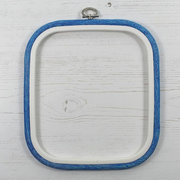 Nurge - Nurge Flexi Hoops Square  180mm (7") X 200mm (8"): Sand / 180mm(7") x 200mm(8") - Pisgah Needleworks