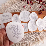 Olmsted Needlework Co. - Stick and Stitch Christmas Embroidery Patterns - Pisgah Needleworks