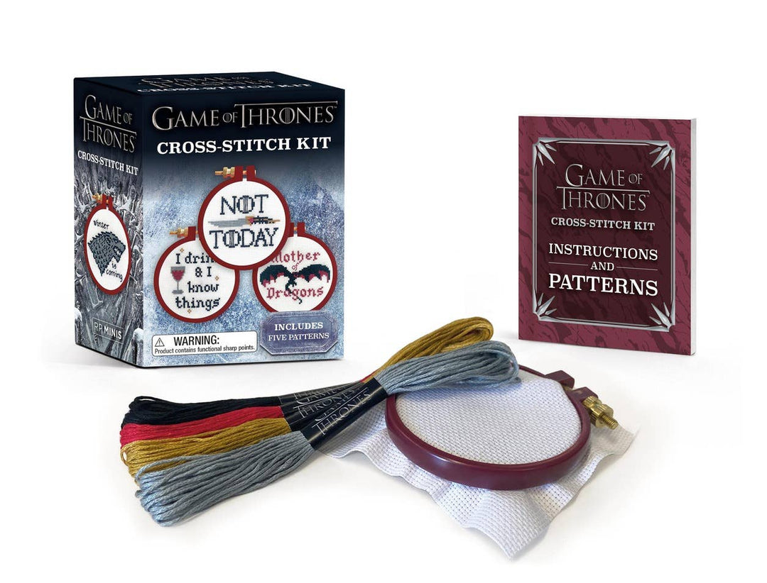 Hachette Book Group - Game Of Thrones Cross-Stitch Kit - Pisgah Needleworks