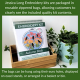Jessica Long Embroidery – Otterly Adorable Embroidery Kit