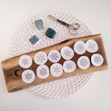 Olmsted Needlework Co. - Mini Snowflake Stick and Stitch Embroidery Patterns - Pisgah Needleworks