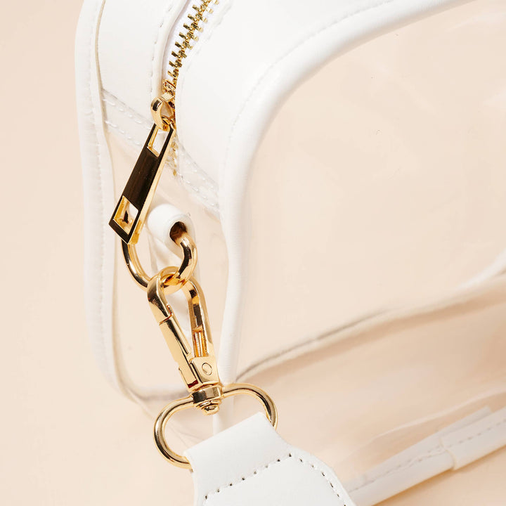 Lilla Haven - Game Day Clear Crossbody Bag: Gold / One / 4YG79001 - Pisgah Needleworks