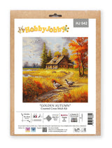 HobbyJobby - Cross Stitch Kit HobbyJobby - Golden Autumn - Pisgah Needleworks