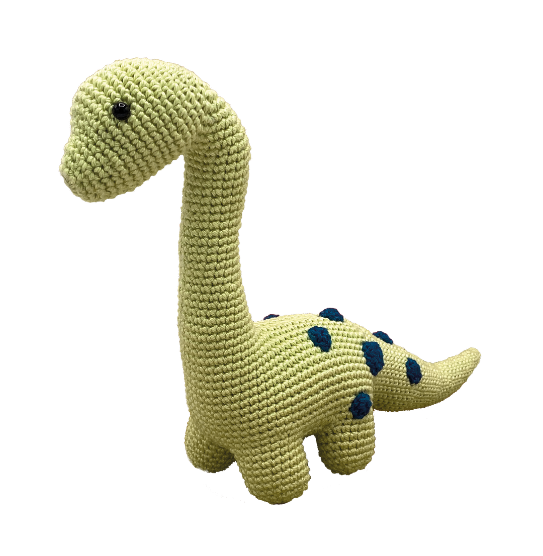 Hardicraft USA - DIY Crochet Kit - Brontosaurus - Pisgah Needleworks