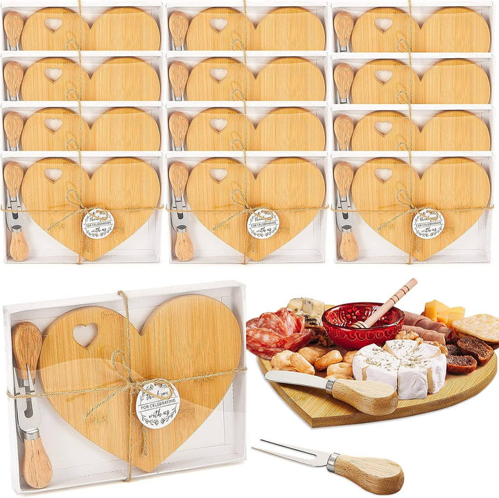 The Tinkerbox LLC - Cheese Board: Round Handled Bamboo - Pisgah Needleworks