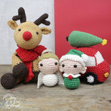 Hardicraft USA - DIY Crochet Kit - Rudolf Reindeer - Pisgah Needleworks