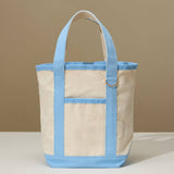 Lilla Haven - EcoCharm Cotton Everywhere-Carry Canvas Tote Bag -Small Size: Navy / One-size / 5DG78049 - Pisgah Needleworks