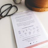 Olmsted Needlework Co. - Hearts Stick and Stitch Embroidery Patterns - Pisgah Needleworks