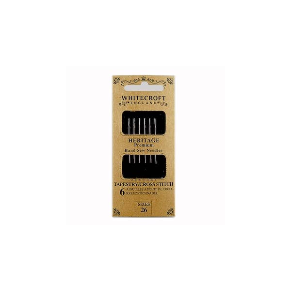 Nurge - Heritage Tapestry / Cross Stitch Needles - Size 26 - Pisgah Needleworks