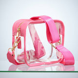 Lilla Haven - Game Day Clear Crossbody Bag: Gold / One / 4YG79001 - Pisgah Needleworks