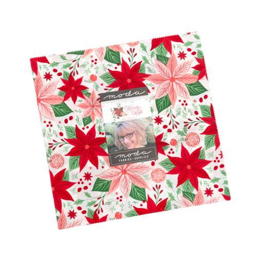 Moda Merrily On High Layer Cake | Sweetfire Road 10" Precut Fabric Squares
