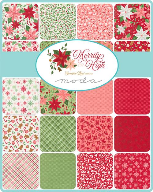 Moda Merrily On High Charm Pack | Sweetfire Road 5" Precut Fabric Squares