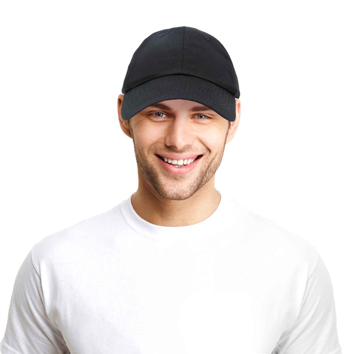 Dalix - DALIX Unisex Unstructured Cotton Cap Adjustable Plain Hat: Orange - Pisgah Needleworks